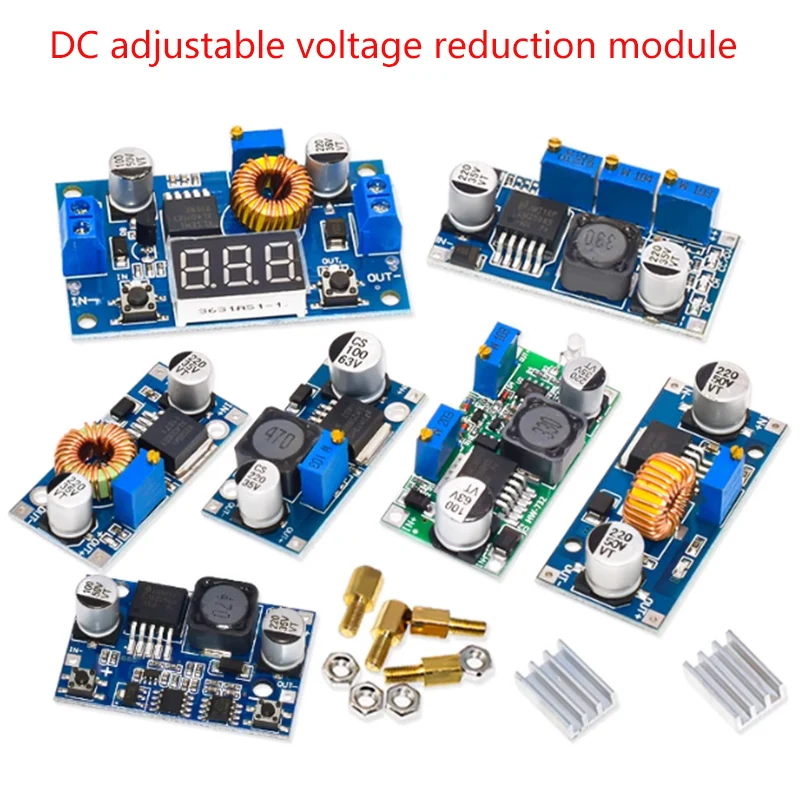 Voltage Reduction Module DC Step Down Variable Volt Regulator Input 3.0-40V Output 1.5-35V Adjustable Buck Converter Electronic