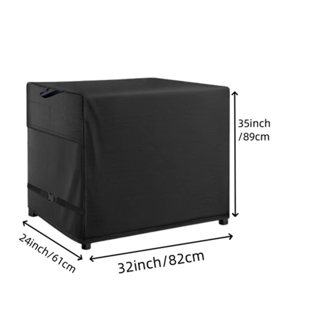 Outdoor For Pizza Oven Cart Protective Cover with Waterproof Oxford Material and Windproof Adjustable Drawstring for Secure Fit