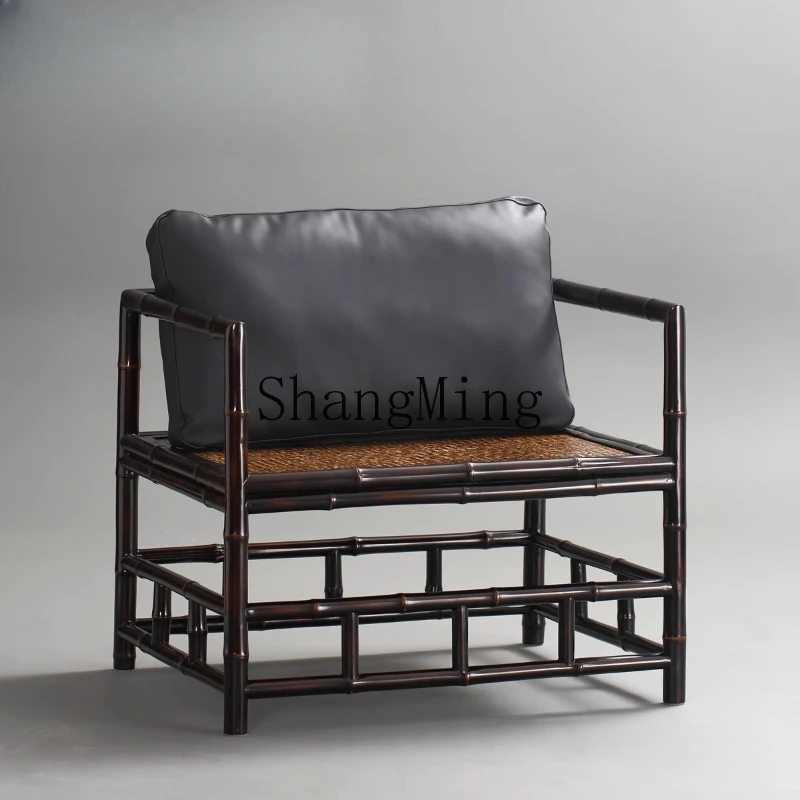 

FG Zen Chair Antique Meditation Chair Tea Room Tea Making with Cushion Master Chair