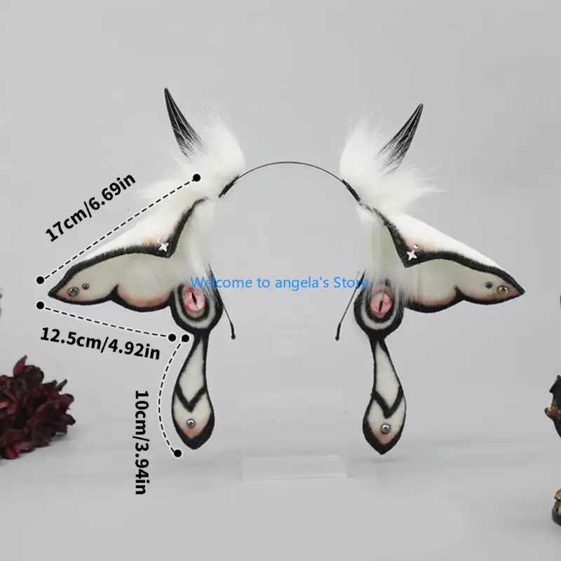 X4YC الخريف والشتاء عصابات الشعر مضحك هوب الشعر أزياء شخصية المرأة غطاء الرأس للأطفال والمراهقين والنساء #6