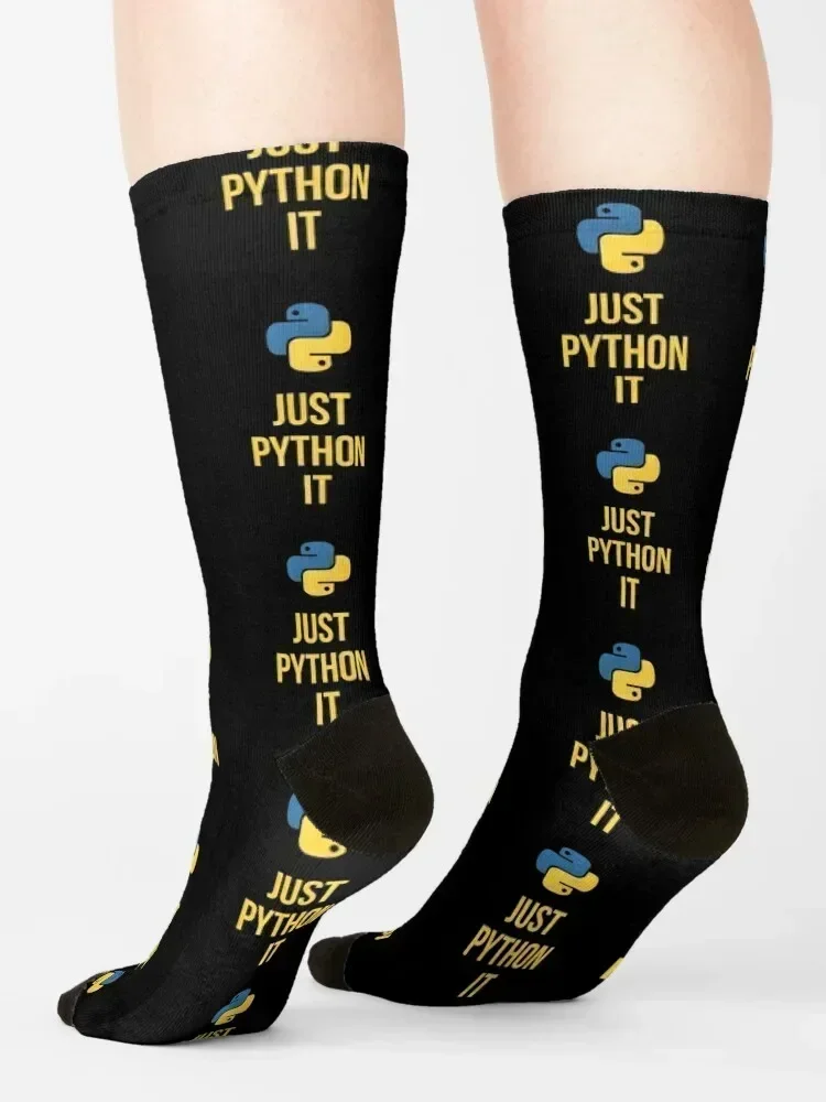 Python Programming Socks heated FASHION ankle Christmas Socks Women Men's