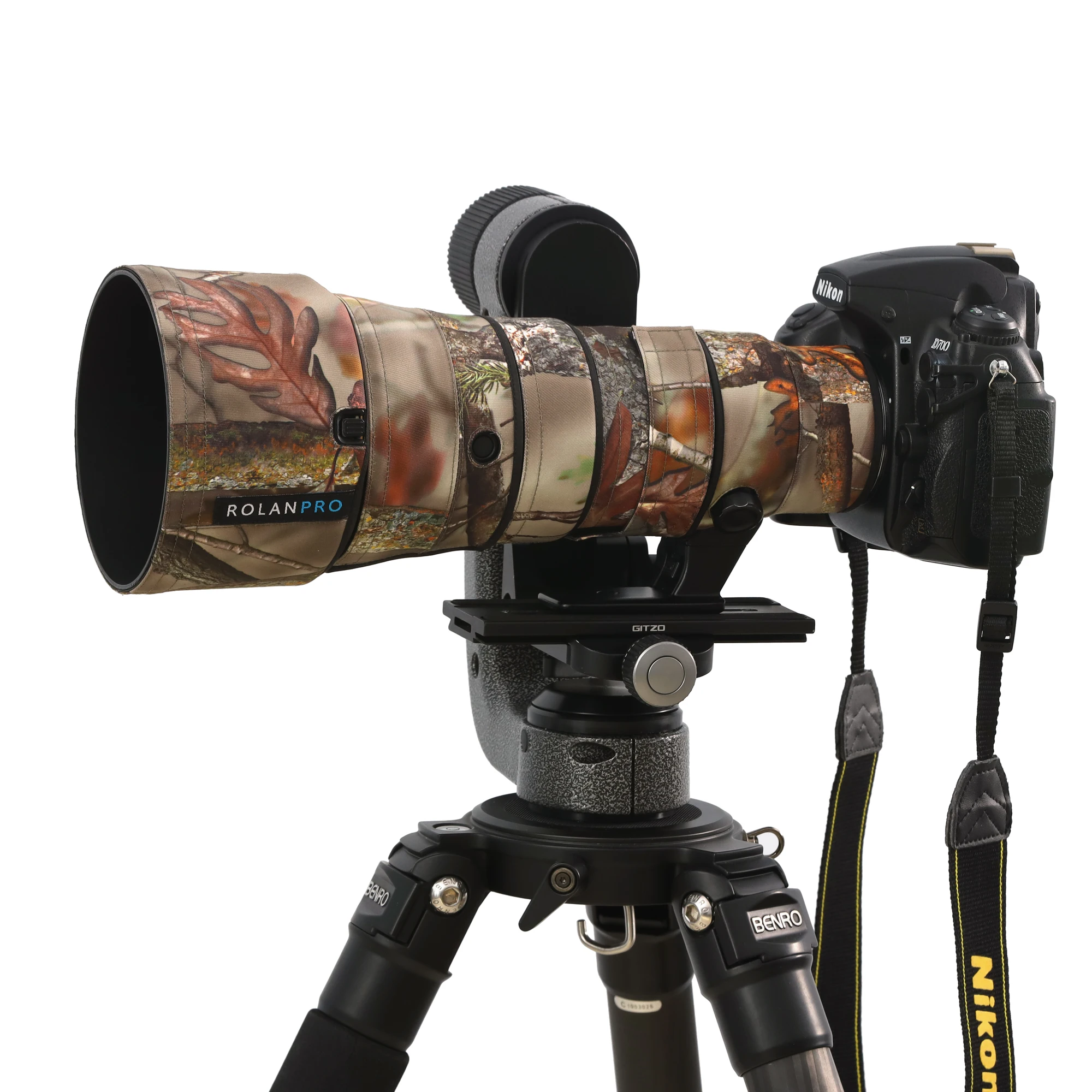 ROLANPRO เคลือบเลนส์กันน้ำสำหรับเลนส์ Nikon AF-S 500mm F5.6E PF ED VR ปลอกป้องกันเลนส์ nikon500 f5.6 ฝาครอบเลนส์กันฝน