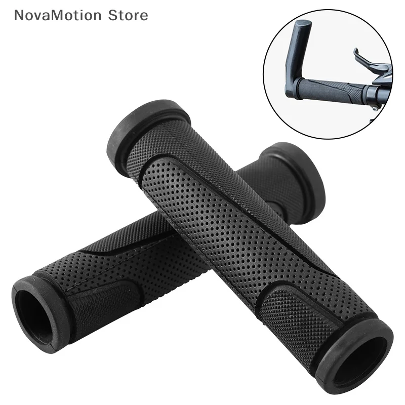 1 Pair Bicycle Handle Anti-slip Rubber Cover Grips Bicycle H