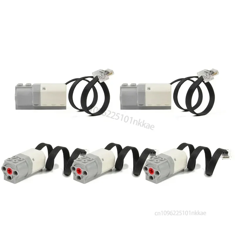 Technical  Wedo Medium Motor 45303 Motor for 45300 Set Robotics Technical Scratch 3.0 School Education Building Block DIY Brick