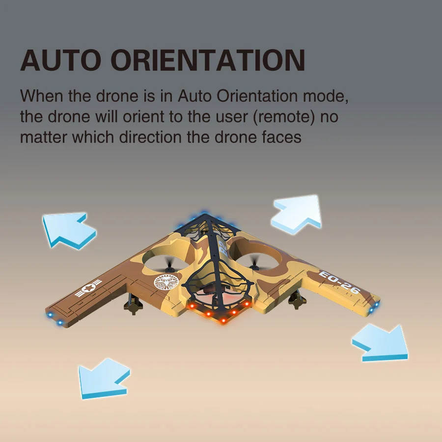 2.4G 6CH طائرة التحكم عن بعد مصباح ليد 360 دوران الاطفال اللعب مقاتلة ثابتة الجناح رغوة مركبة جوية بدون طيار وضع مقطوعة الرأس #6