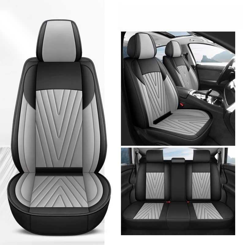 العالمي التغطية الكاملة غطاء مقعد السيارة لشركة فولكس فاجن جولف باسات B5 B6 B7 B8 CC تيجوان طوارق طوارق T-ROC بولو جيتا اكسسوارات السيارات #1