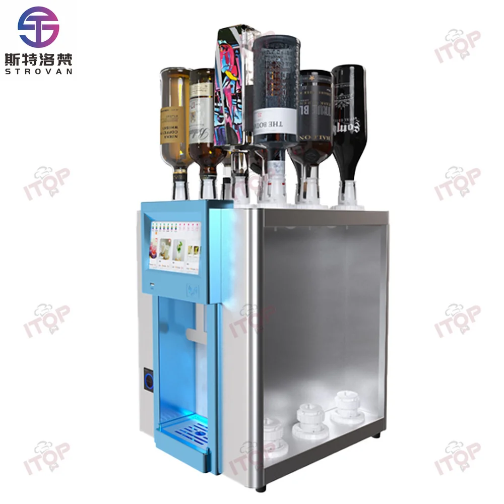 STLF JW Family Bartending Package Spirit Glass Smart Mojito Machine Liqueur Dispenser Milk Tea Juice Blender