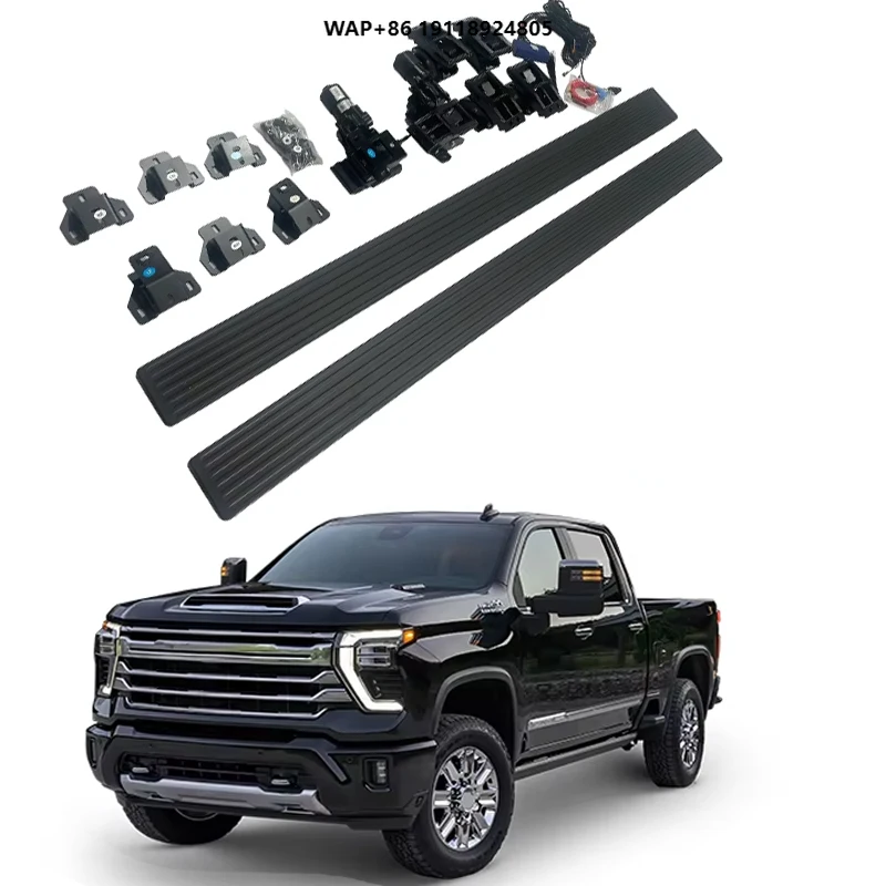 

Hot Sale Accessories Power Threshold Electric Side Step Aluminium Alloy for silverado 2015-2024