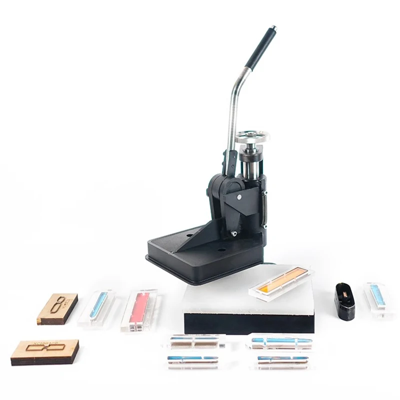Manual Swing Cutting  Leather Tool Small Blanking  Punch Press Punching  Die Cutting Machine