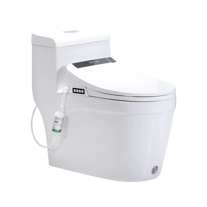 Automatic self-clean heated electric smart intelligent toilet smart bidet wc toilet cover