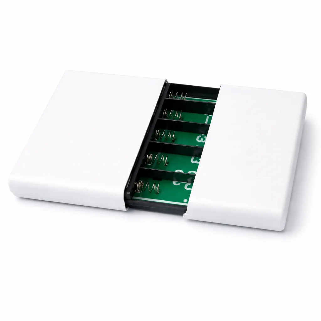 12×18650 UPS Battery Case, 3S4P Solder-Free Assembly, 5V 9V 12–24V Adjustable Output Power Box, No Batteries