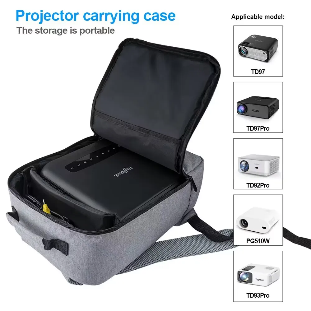 حقيبة حمل محمولة لجهاز عرض الكاميرا HY320 TD92Pro TD80W TD95W PG610W حقيبة حمل للسفر تخزين جهاز العرض