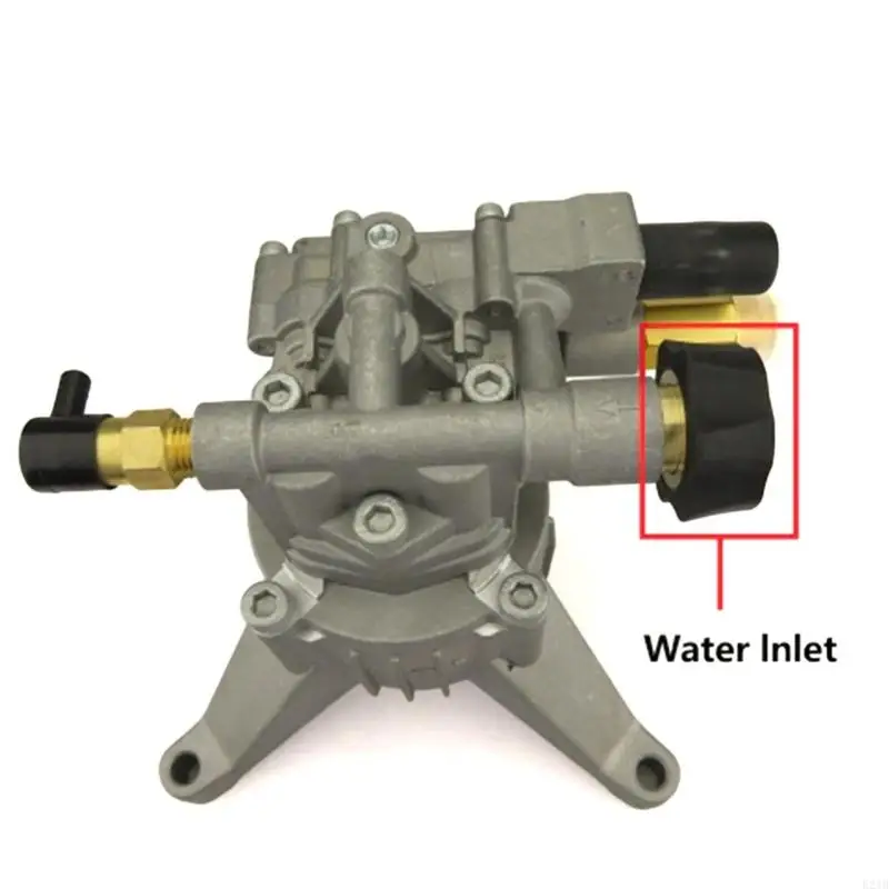 Corrosion Resistant Brass Water Inlet Set For Commercial Pressure Washers 3/8 NPT To 3/4 GHT Thread Fittings 2PCS/Pack 