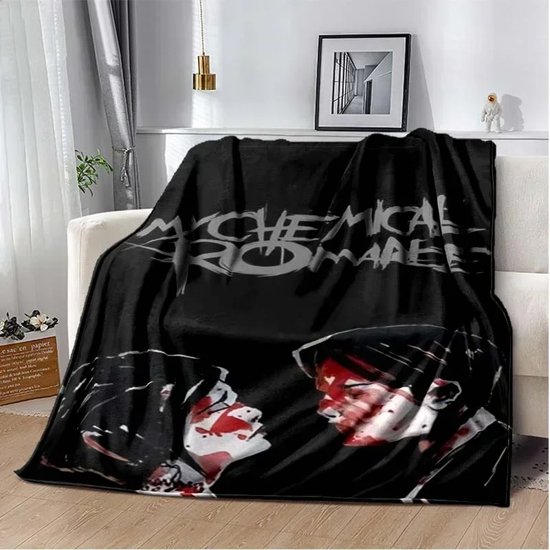 

My Chemical Romance Band Blanket, Lightweight Warm Insulation Sofa Bed Office Car Knee Pads Blankets,Decke,couverture,stragulum