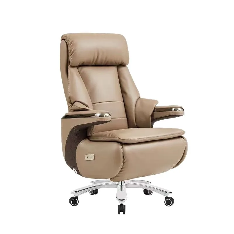 

Premium boss chair Comfortable sedentary ergonomic office Home reclining computer chair Lifting study swivel chair