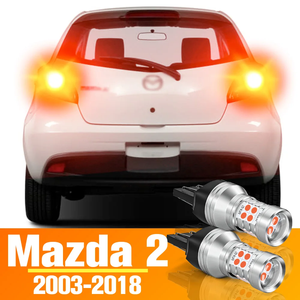 

2x LED Brake Light Bulb Accessories For Mazda 2 DE DH DL DJ DY 2003-2018 2007 2008 2009 2010 2011 2012 2013 2014 2015 2016 2017