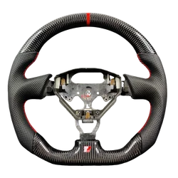 Carbon Fiber Steering Wheel for Toyota Celica Upgrade Racing Sport Flat Bottom Replacement Fit T23 TS GT-S GT ST 1999-2006
