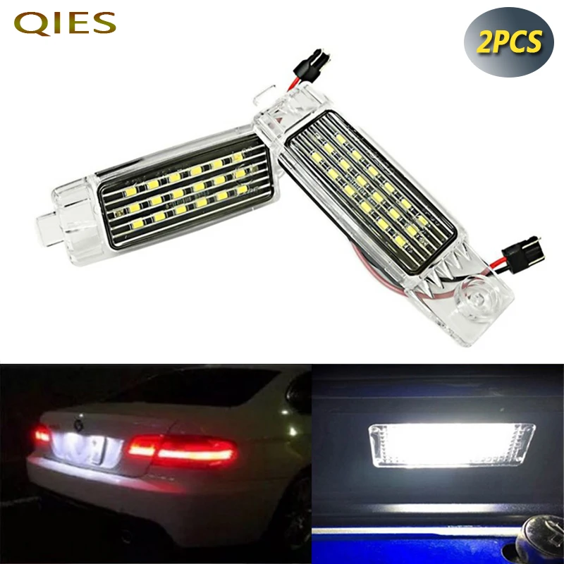 

2pcs Car LED Number License Plate Light For Toyota Highlander HIACE 200 For Rav4 Lexus Scion Lights for Vehicles Automotive