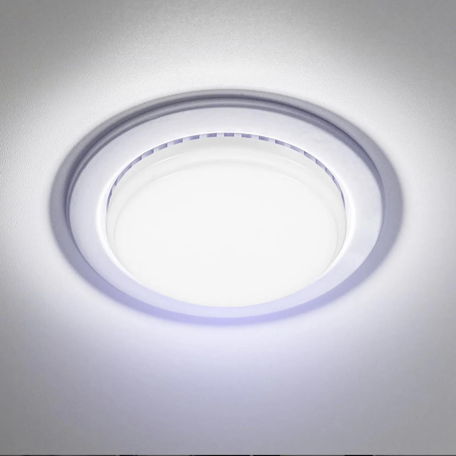 Modern Round Ceiling Lamp Shade Plastic Light Cover for Living Room Bedroom Kitchen Bathroom Easy Install Sleek Aesthetic