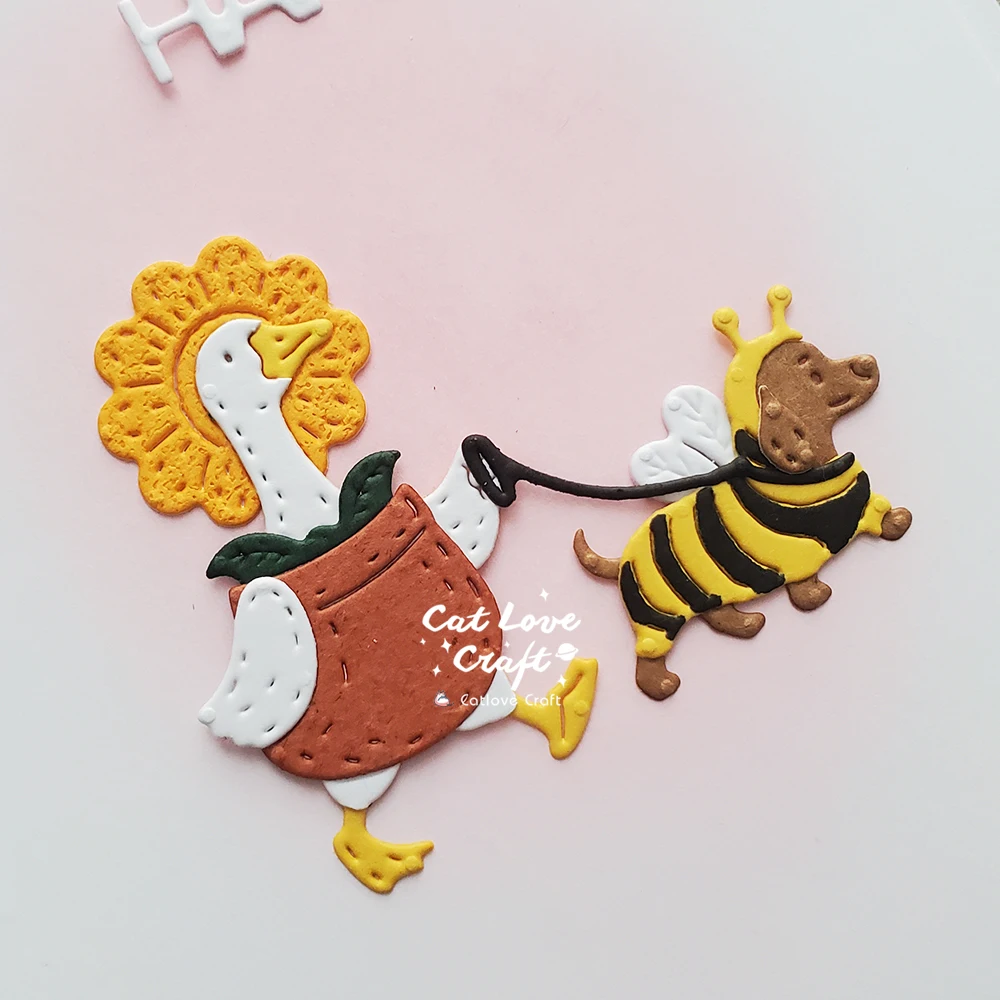 Halloween Thanksgiving Gans Wurst Hund Metall-Stanzformen Scrapbooking Schablone Stanzformen Kartenherstellung Basteln Prägung Neue Stanzformen – Detail 16