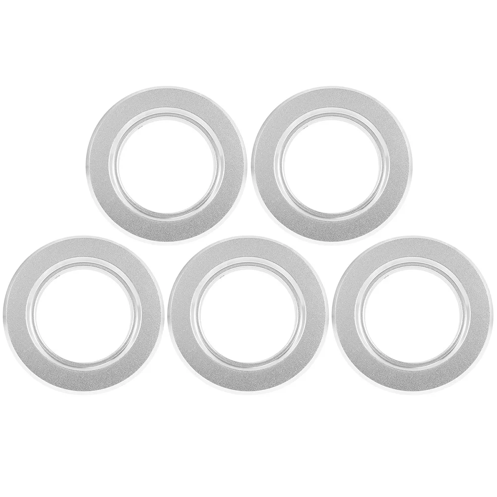 

5Pcs Birds Wooden Nest Ring Metal Breeding Box Anti-Bite Protector Parrot Nest Hole Accessories Breeding Box Anti-Bite Ring