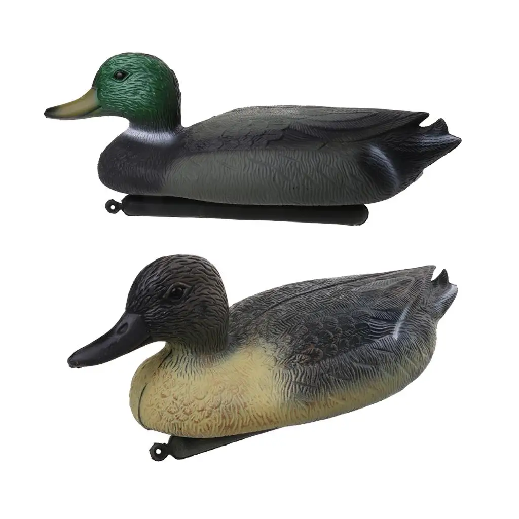 2 Pieces Floatation Duck Outdoor Hunting Target Photography Gear Accessories