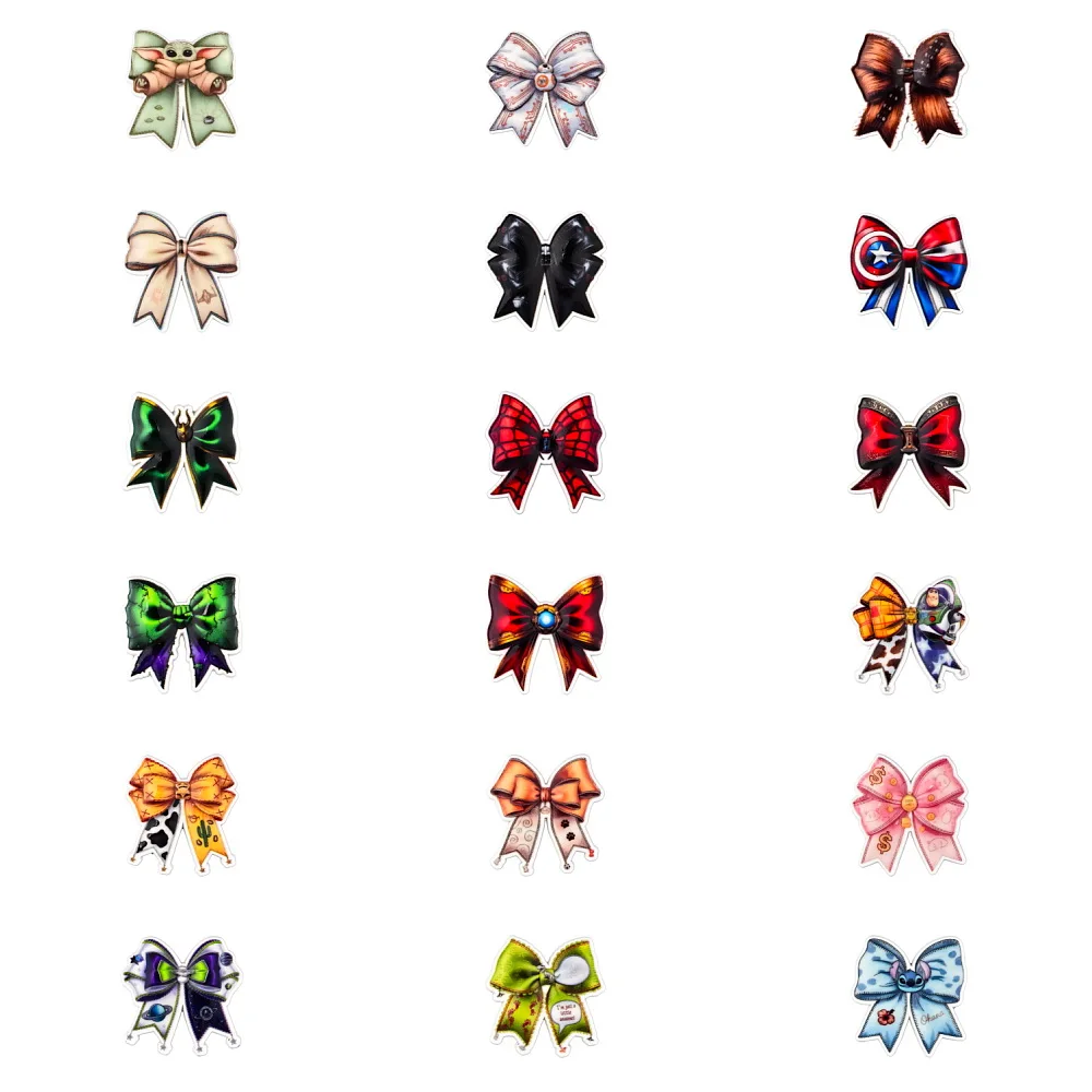 Персонаж-мультфильма-Диснея-с-бантом-подвески-для-обуви-для-украшения-сабо-браслет-с-отверстиями-аксессуары-для-обуви-сувениры-для-вечеринок