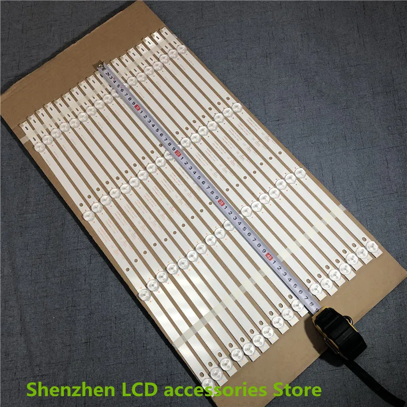 K500WDC2 SVK500AL1_WICOP_4LED_REV03_20170430 K500WDK3 485มม.6V 50นิ้วใช้อลูมิเนียม100% ใหม่LCD TV Backlightบาร์