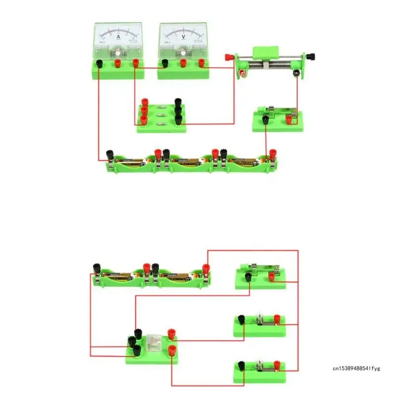 School Physics Labs Basic Electricity Discovery Circuit & Magnetism Experiment kits for High School Students Kids Gift