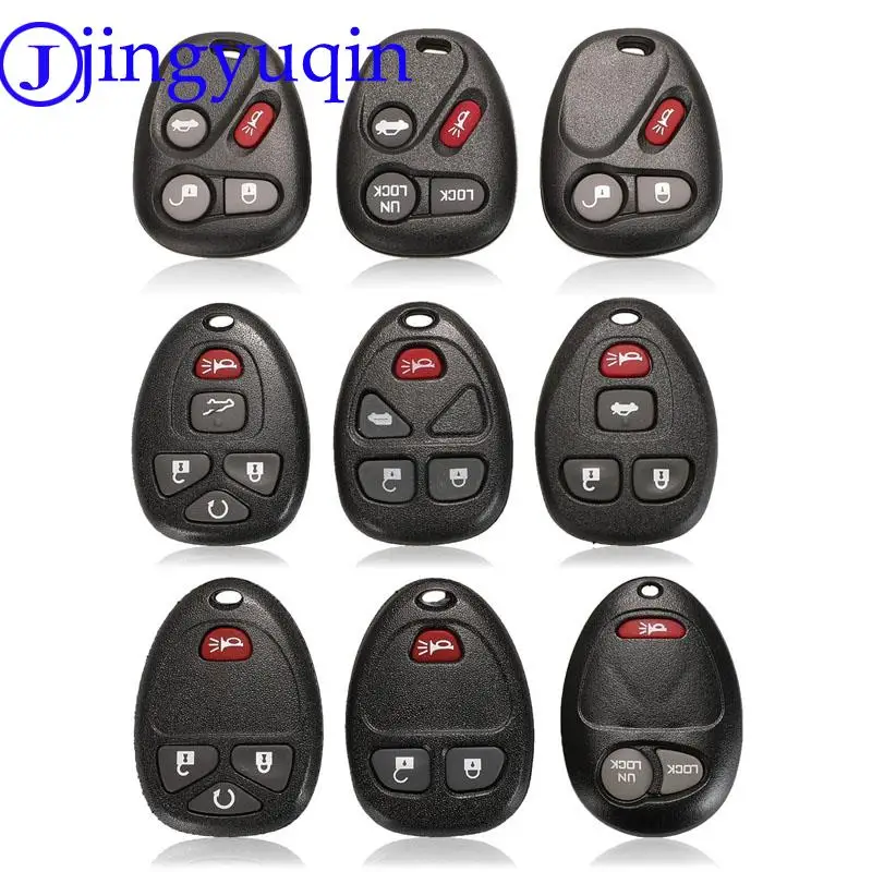 jingyuqin Car key Case Remote Car Entry Keyless Key Fob Case 3/4/5 B Shell Fit For Chevrolet HHR 2006-2010 Buick Terraza