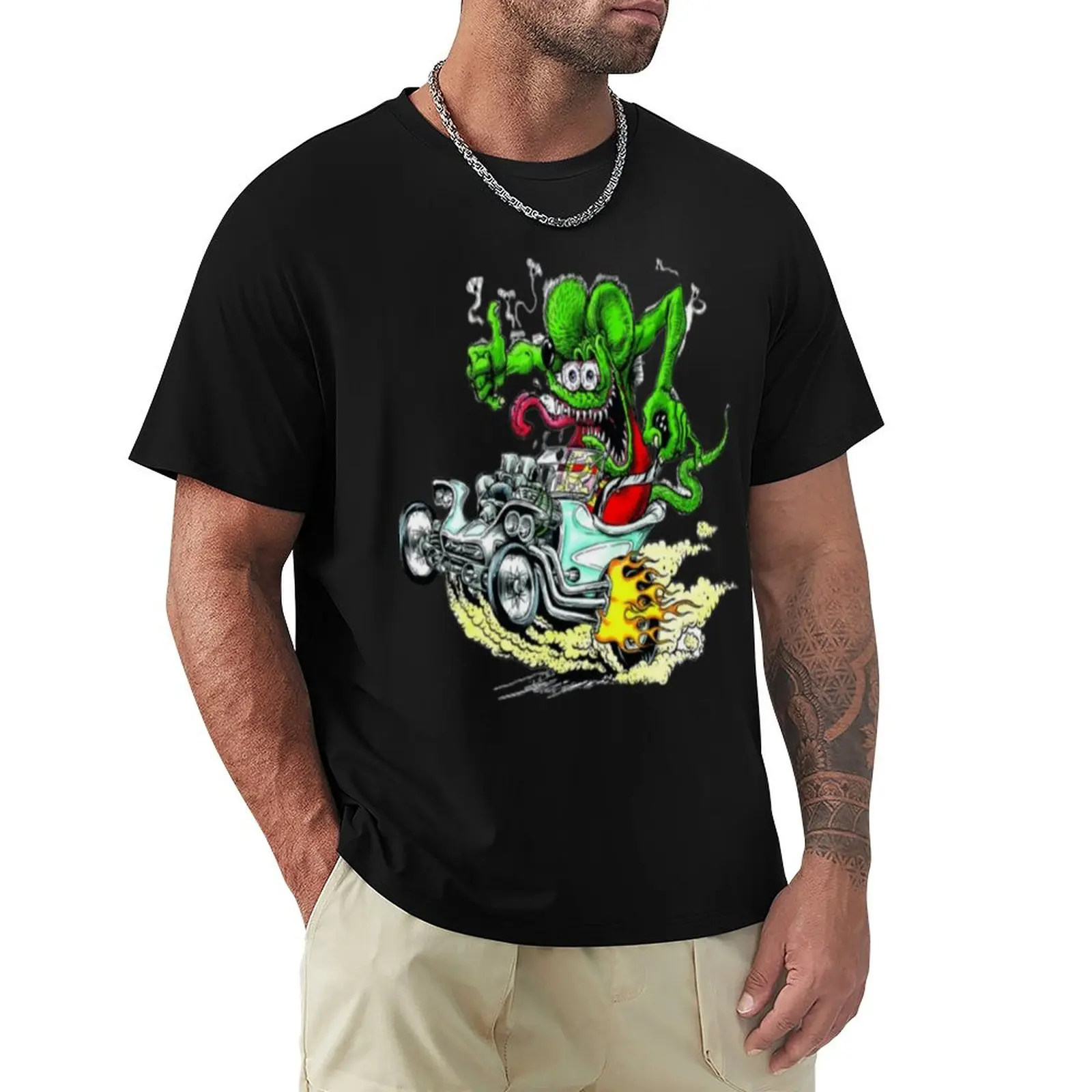 

1 - Rat fink ratfink T-Shirt T-Shirt graphics t shirt man clothes graphic t shirts oversized t shirts for men