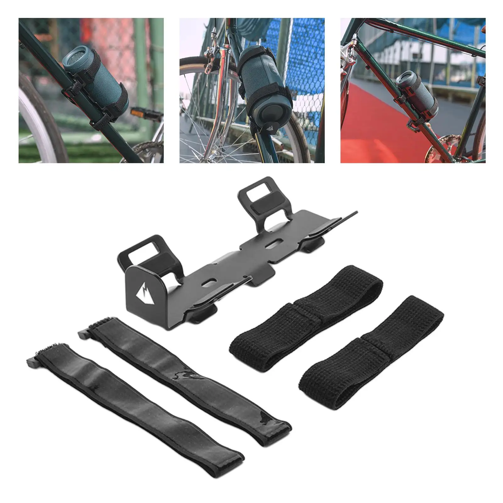 調整可能なマウンテンバイクスピーカーマウント、Bluetoothスピーカー用ウォーターボトルケージ