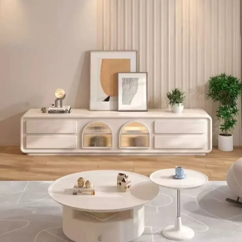 Floor Console Tv Stand Sofas Rack Islands Floral Tv Stand Fluted Clearance Mobili Arredamento Casa Living Room Furniture