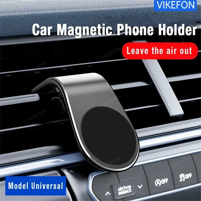 Magnetyczny uchwyt samochodowy na telefon Uniwersalny uchwyt samochodowy na telefon komórkowy GPS do iPhone'a Huawei Samsung Uchwyt obrotowy