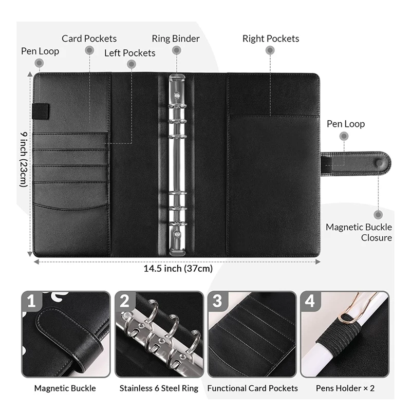 100 Savings Challenges Book With Envelopes,A5 Envelope Challenge Binder,With Cash Envelopes-Savings Challenges Easy Install