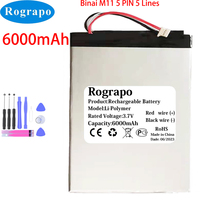 New 3.7V 6000mAh Binai M11 SC9863A Tablet PC Battery