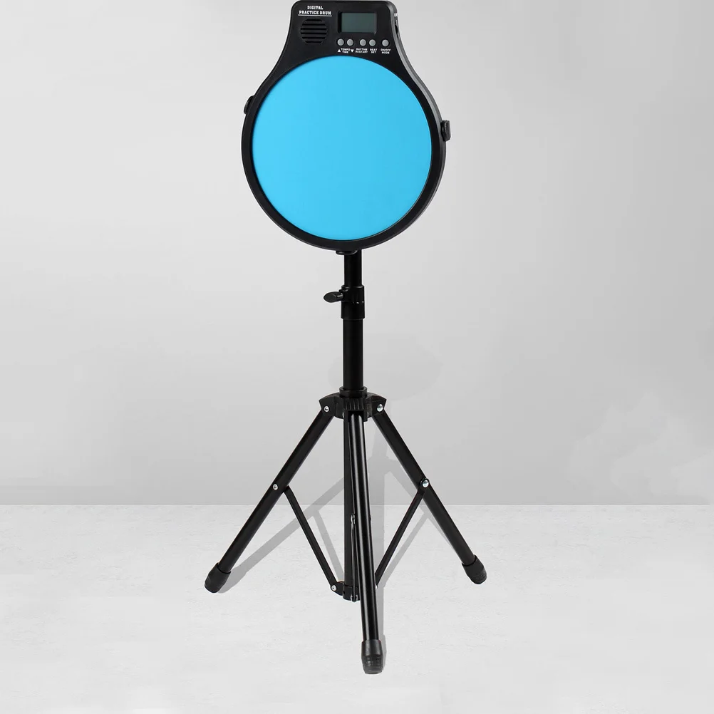 

1pc Adjustable Dumb Drum Stand Heavy Duty Iron Abs Practice Pad Rack For Snare Drum Silent Drumming Portable Holder