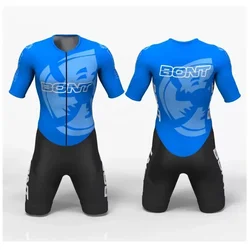 Bont Kids Cycling Lycra Tights Racing Team Fast Roller Inline Skate Suit Skinsuit Inline Skate Body Skating Speed Jumpsuit