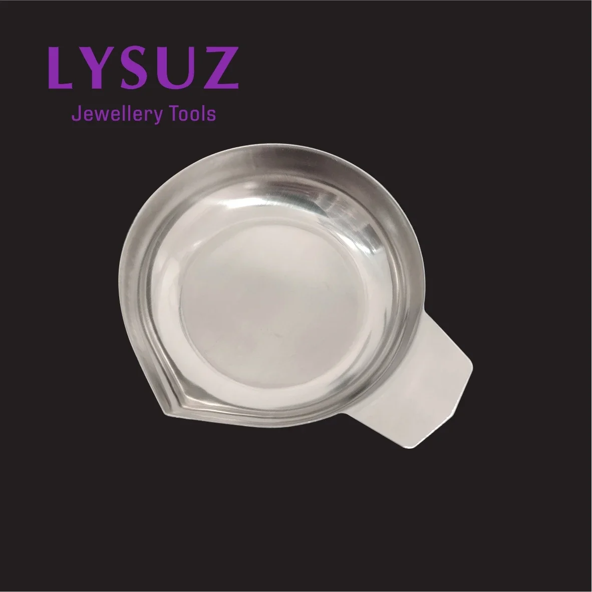 

Stainless Steel Gemstone Tray Holding Bowl Diamond Electronic Balance AccessoriesJewelry Necessary Tools Lysuz