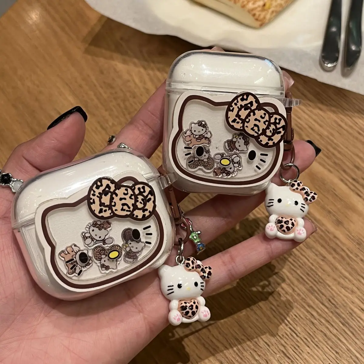 

Cute Cartoon Rocking Music KT Cover Case for Airpods Pro 3 Pro 2 4 3 2 1 Bluetooth Wireless Headphone Cover Headphone Protection