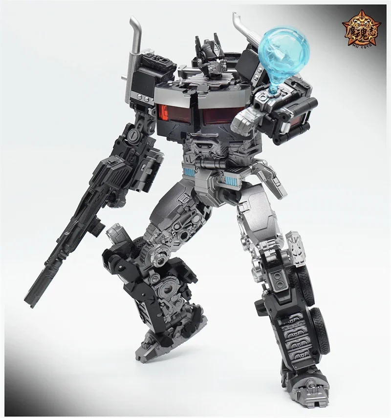 W magazynie! MHZ TOYS transformacja MHM-01B MHM01B czarny OP COMMANDER 20CM KO SS102 SS-102 figurka Robot zabawki