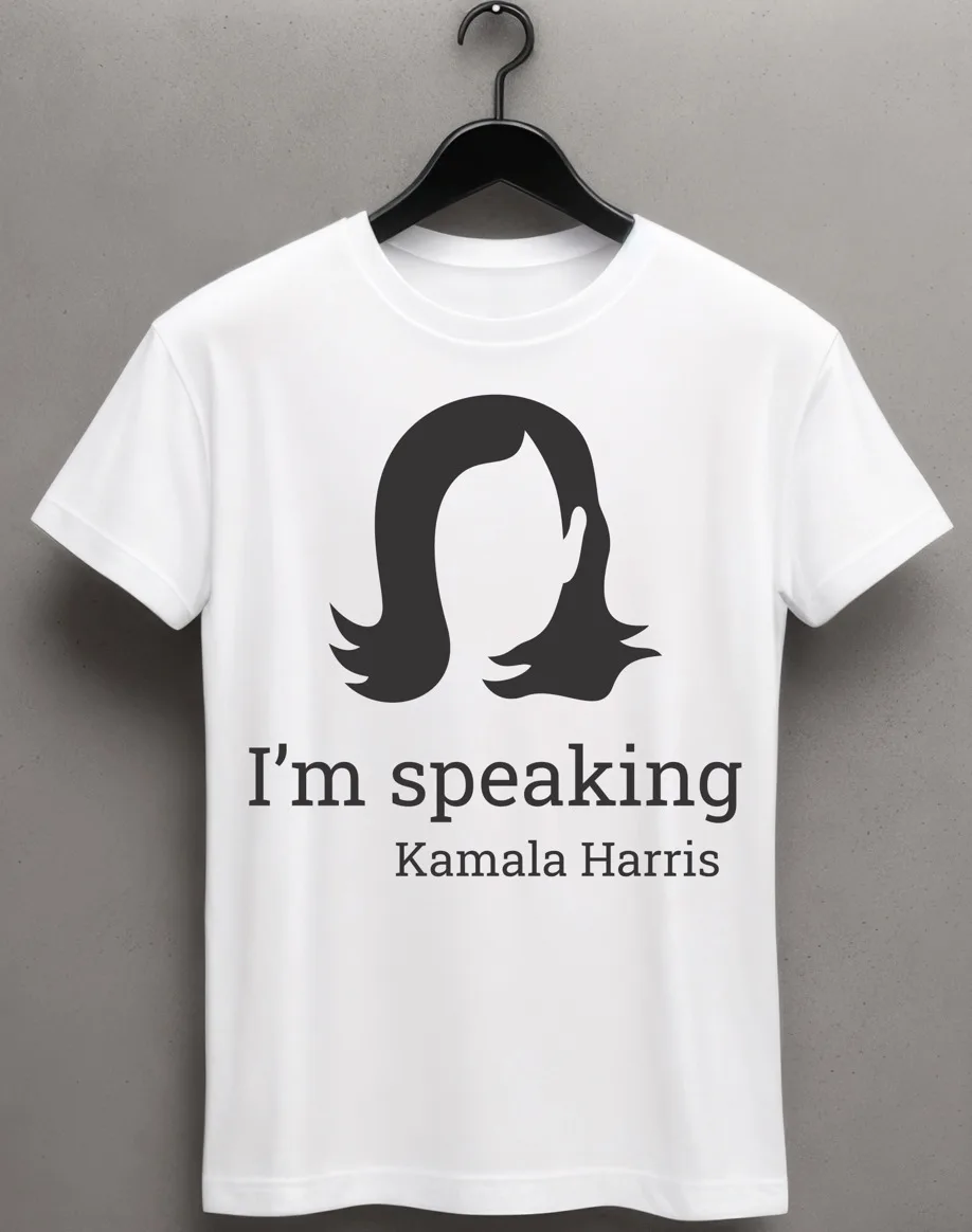 

Kamala Harris "Im Speaking President" Unisex T-Shirt S-2XL