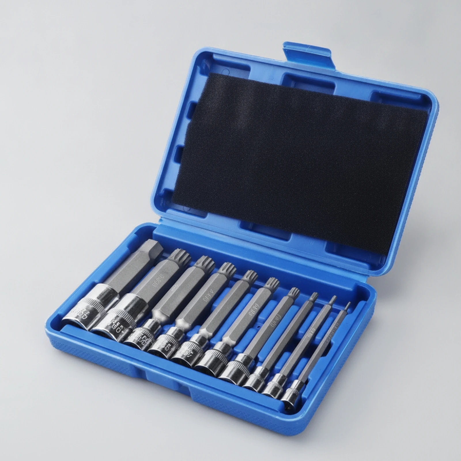 Star Bit Socket Set Professional Grade Impact Bit Set with Case Impact Socket Bits Compact Tool Corrosion Resistant