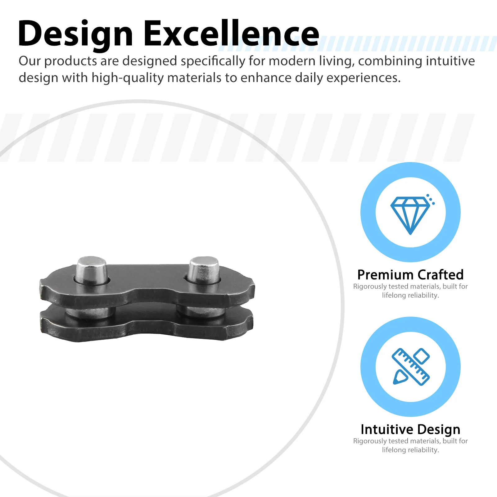 Chainsaw Chain Replacement 325 Size 8 Links Chainsaw Blade with Joiner Links for Wood Cutting Chainsaw Replacement Chain with