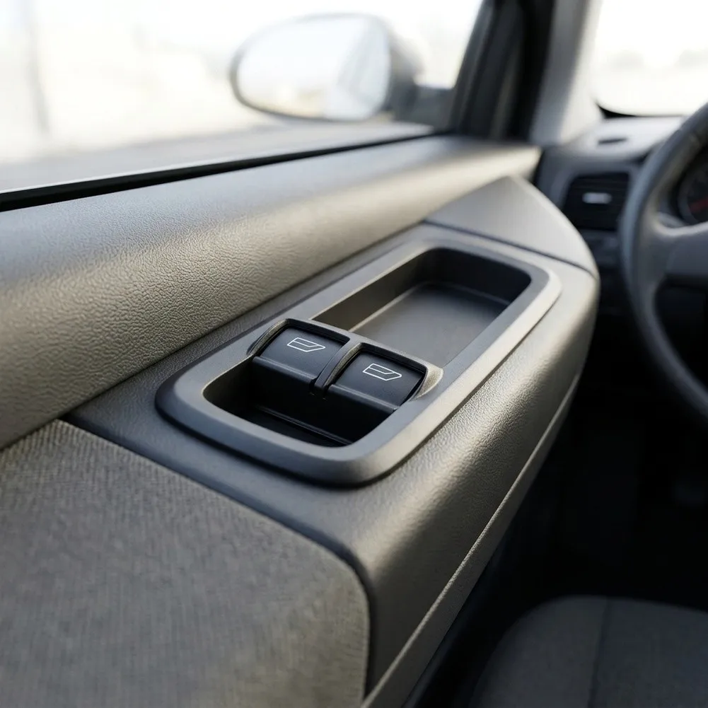 Driver Side Switch Power Window Switch Wear Resistance Direct Replacement 12V Voltage Smooth Responsive Control