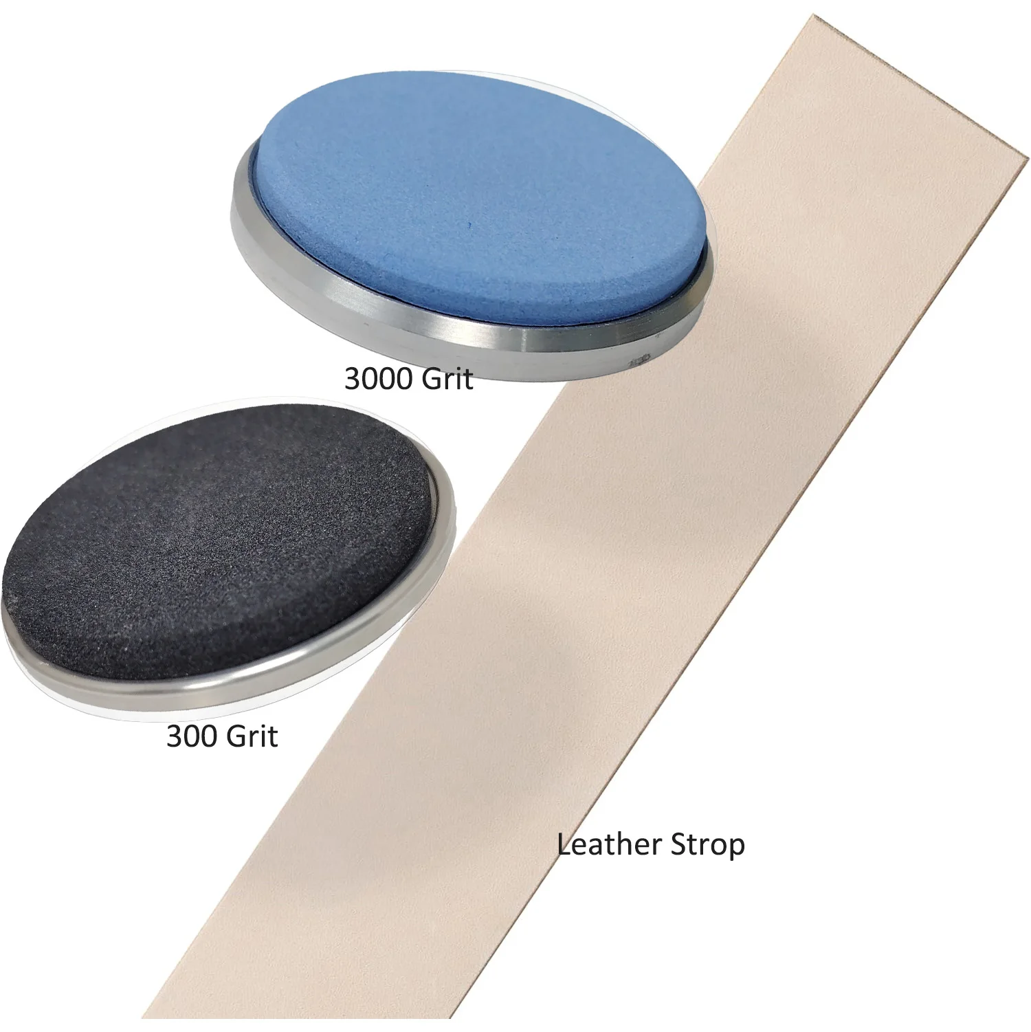 

Horl Knife Sharpener Disc Replacement 400 Grit Group With 1000 Grit To 10000 Grit And Leather Strop Compatible WIth Horl 2