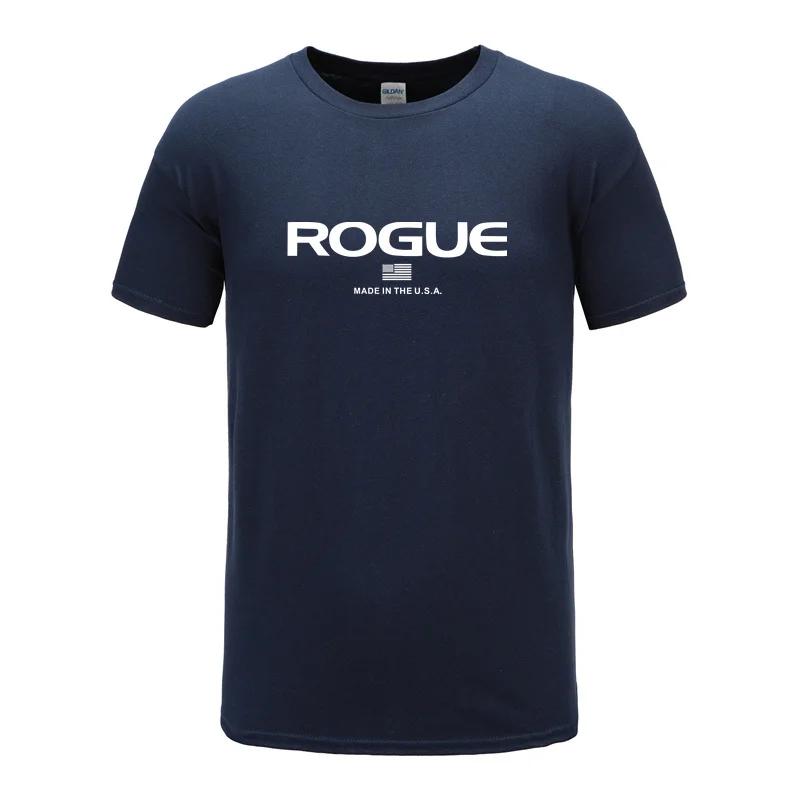 Rogue Fitness Custom Men White T-Shirt Tee 2024 fashion t shirt cheap tee hot tees Black Size S-4xl funny t-shirt TEE