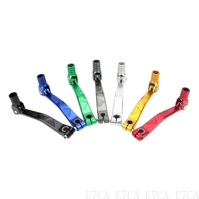 

E7CA Folding Aluminum Gear Shift Lever Gear Shift Lever Fit For ATV Dirt Bike Pit Bikes Gear Lever Motorcycle Motocross