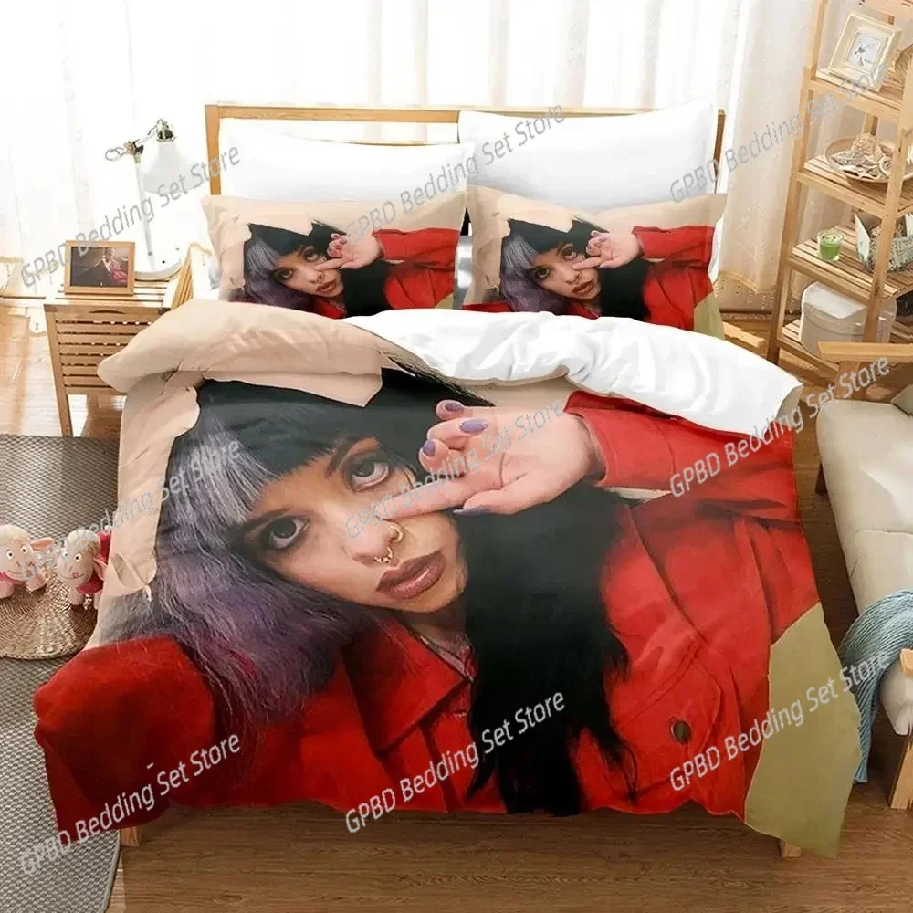 

3D Print Singer Melanie Martinez 3D Duvet Cover Bedding Set Comforter Linen Pillowcases Home Decor Single Double Twin King Queen