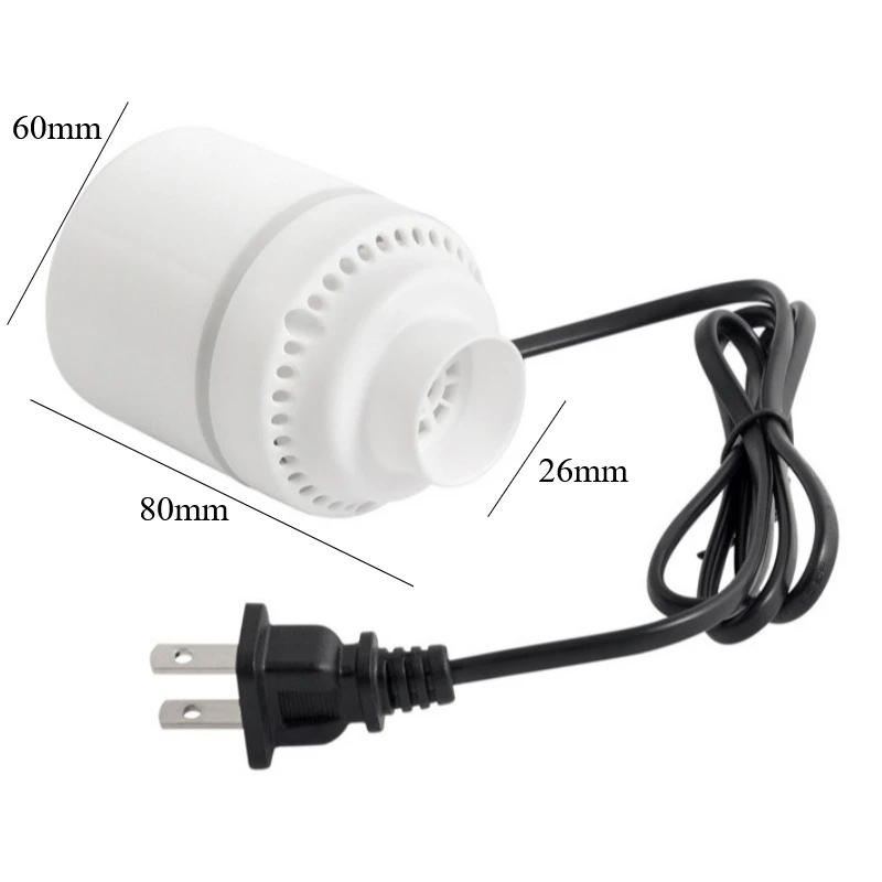 Electric Vacuum Pump for Storage Bags EU US Plug Portable Air Compressor Clothes Blankets Space Saver Home Travel Organizer
